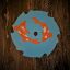 Picture of Saw Blade, Painted